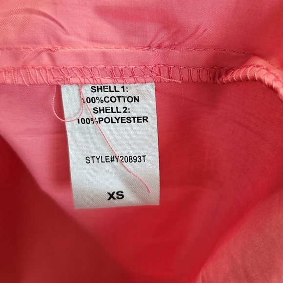 Tuckernuck Pomander Place Pink Organza Puff Sleeve Top Square Neck Blouse XS - Picture 12 of 14